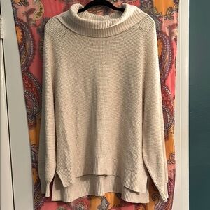 Old Navy Cream Cowl Neck Sweater